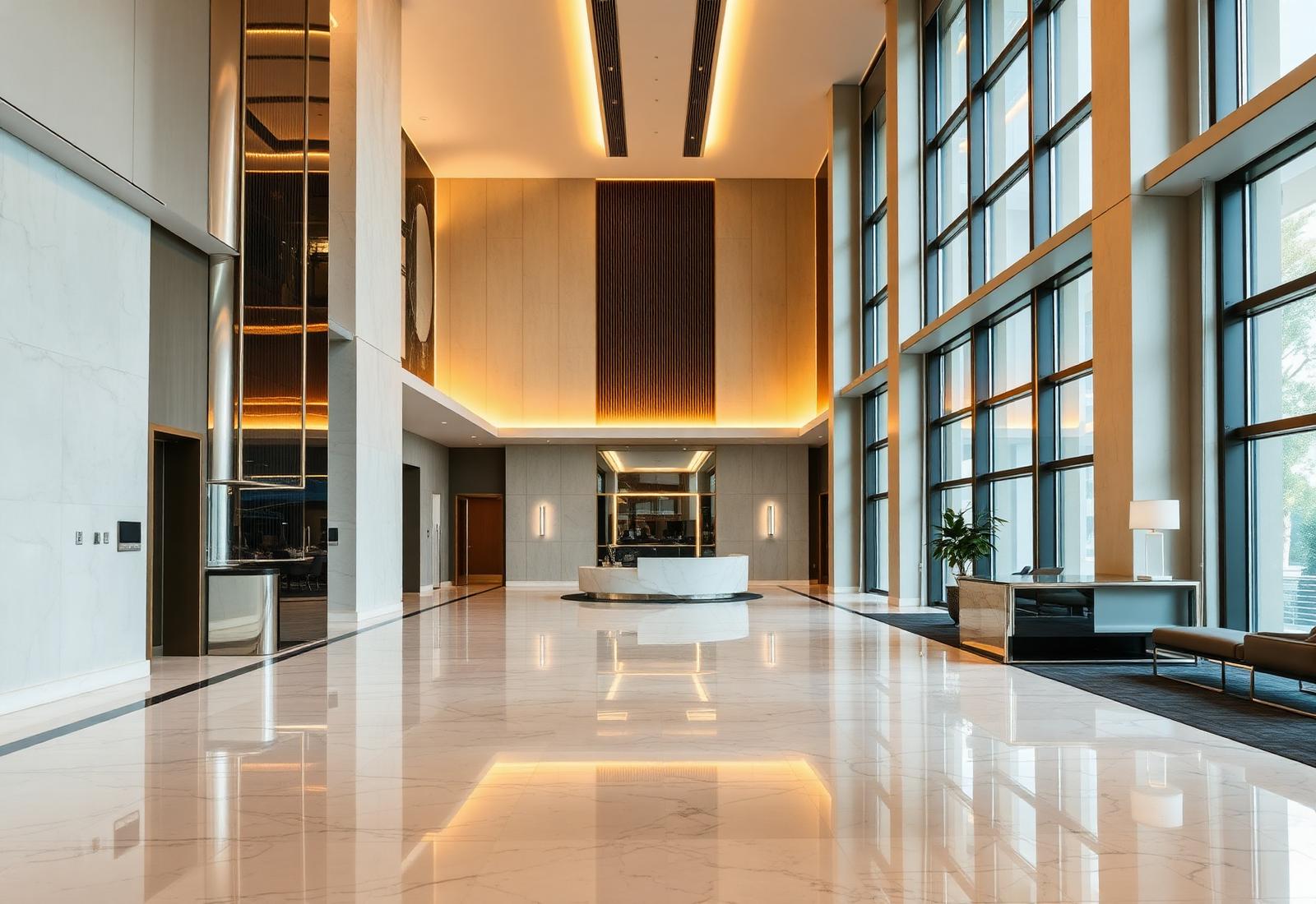 Executive lobby interior